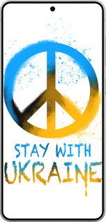 Силіконовий чехол Stay with Ukraine v2 для Samsung Galaxy S25 Edge - 5310u-3923 изображение 