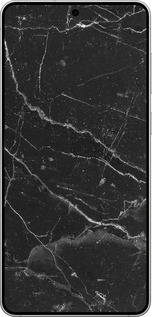 Силиконовый чехол Черный мрамор v2 для Samsung Galaxy S25 Edge - 5568u-3923 изображение 