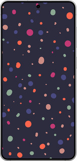 Силиконовый чехол Горошек v2 для Samsung Galaxy S25 Edge - 5599u-3923 изображение 