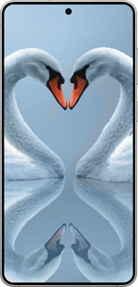Силиконовый чехол Лебеди для Samsung Galaxy S25 Edge - 6007u-3923 изображение 