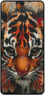 Силиконовый чехол Mini tiger для Samsung Galaxy S25 Edge - 6052u-3923 изображение 