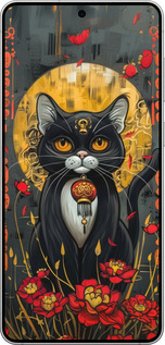 Силиконовый чехол China Cat для Samsung Galaxy S25 Edge - 6134u-3923 изображение 