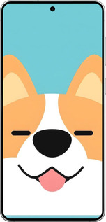 Силиконовый чехол Корги для Samsung Galaxy S25 Edge - 6280u-3923 изображение 