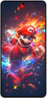 Силиконовый чехол Супер Марио для Samsung Galaxy S25 Edge - 6342u-3923 изображение 