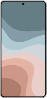 Силиконовый чехол С синими и розовыми волнами в стиле ретро для Samsung Galaxy S25 Edge - 6532u-3923 изображение 