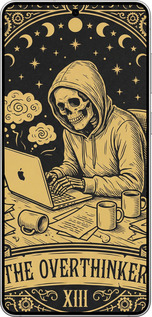 Силіконовий чехол The Overthinker для Samsung Galaxy S25 Edge - 6774u-3923 изображение 