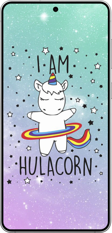 Силиконовый чехол I'm hulacorn для Samsung Galaxy S25 Edge - 3976u-3923 изображение 