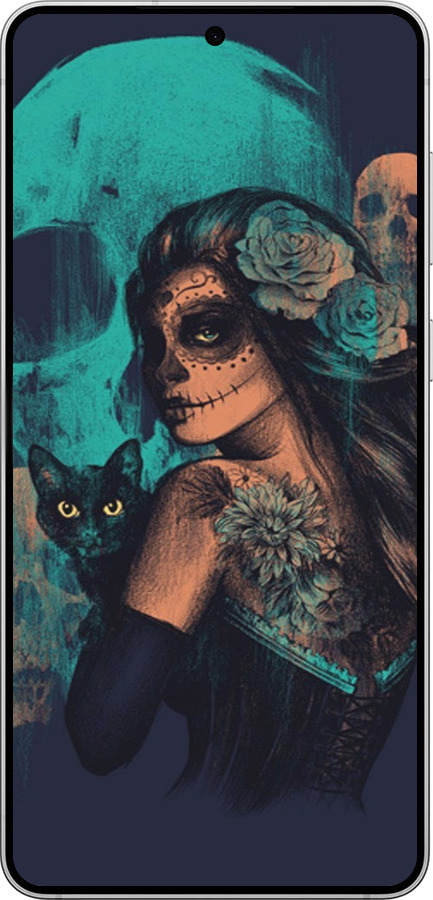 Силиконовый чехол Fantasy girl для Samsung Galaxy S25 Edge - 4133u-3923 изображение 