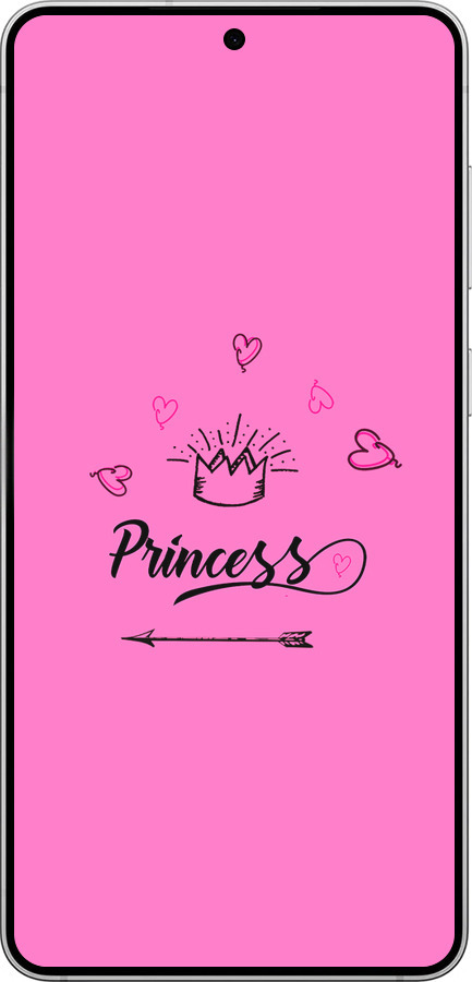 Силиконовый чехол Princess для Samsung Galaxy S25 Edge - 4361u-3923 изображение 