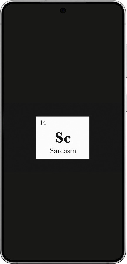 Силіконовий чехол Сарказм для Samsung Galaxy S25 Edge - 4501u-3923 изображение 