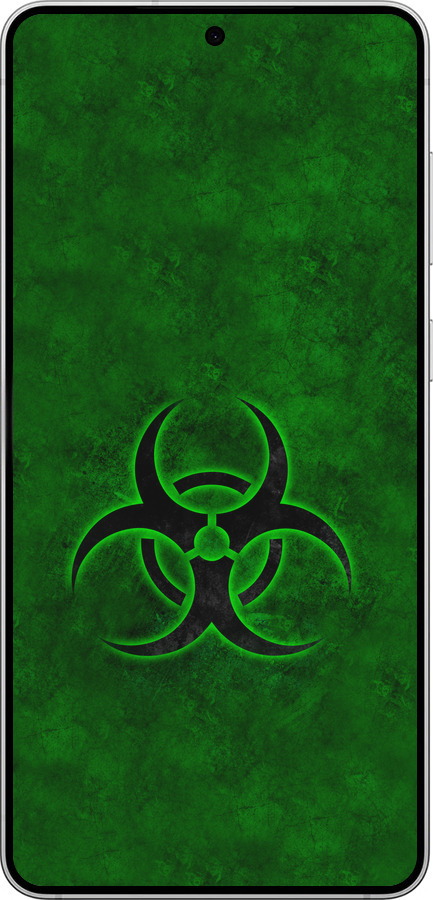 Силіконовий чехол biohazard 30 для Samsung Galaxy S25 Edge - 4848u-3923 изображение 