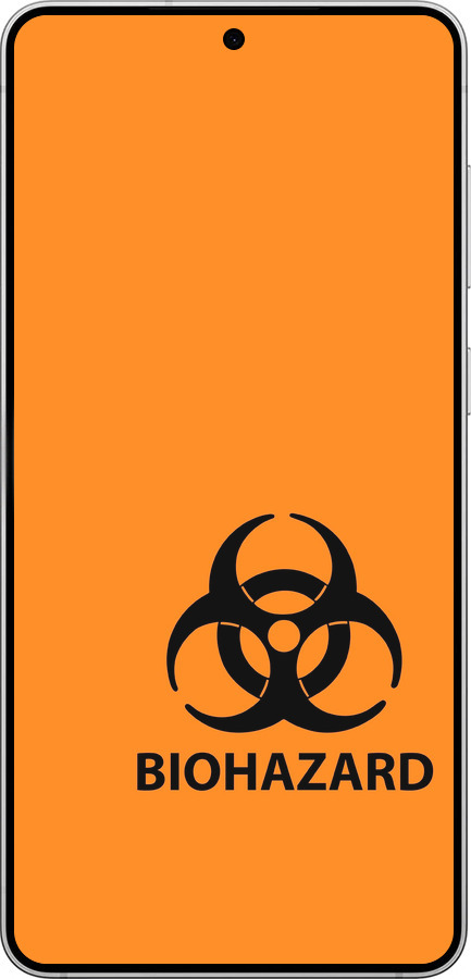 Силиконовый чехол biohazard 33 для Samsung Galaxy S25 Edge - 4851u-3923 изображение 
