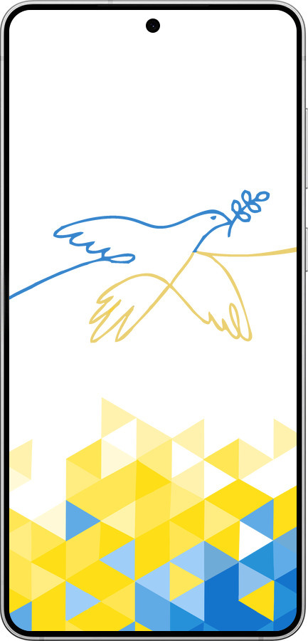 Силиконовый чехол Птица мира для Samsung Galaxy S25 Edge - 5231u-3923 изображение 