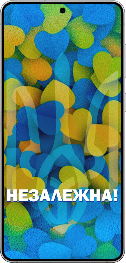 Силиконовый чехол Незалежна для Samsung Galaxy S25 Edge - 5447u-3923 изображение 