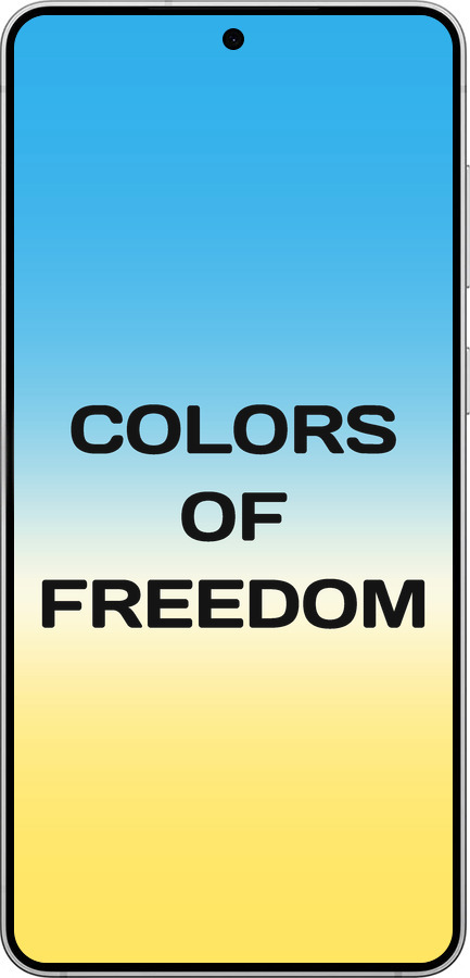 Силиконовый чехол Colors of Freedom для Samsung Galaxy S25 Edge - 5453u-3923 изображение 