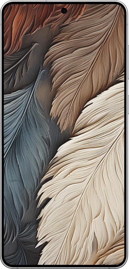 Силіконовий чехол Листя в стилі бохо для Samsung Galaxy S25 Edge - 5643u-3923 изображение 
