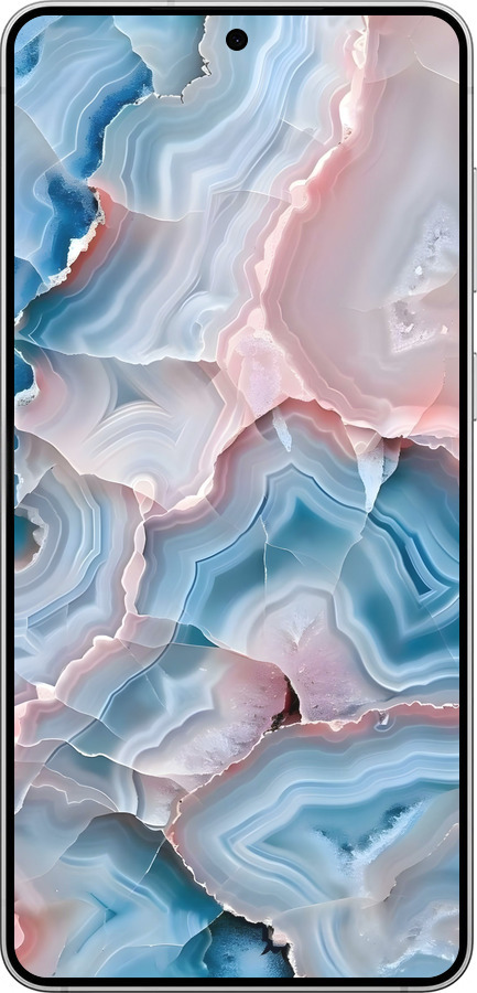 Силиконовый чехол Мрамор для Samsung Galaxy S25 Edge - 6306u-3923 изображение 