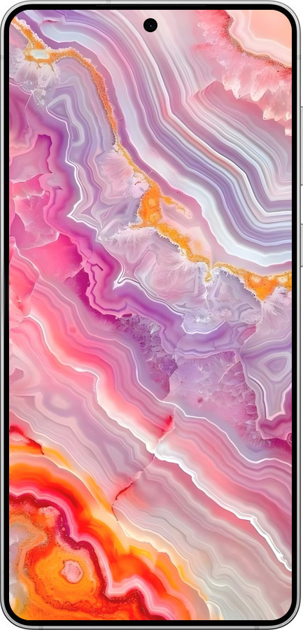 Силіконовий чехол Мрамор 2 для Samsung Galaxy S25 Edge - 6307u-3923 изображение 