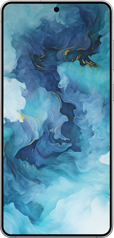 Силиконовый чехол Акварель для Samsung Galaxy S25 Edge - 6320u-3923 изображение 