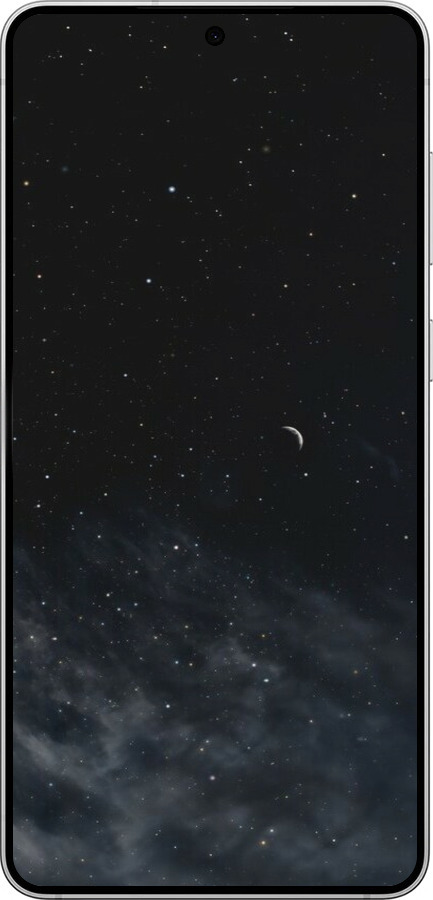 Силіконовий чехол Нічне небо для Samsung Galaxy S25 Edge - 6451u-3923 изображение 
