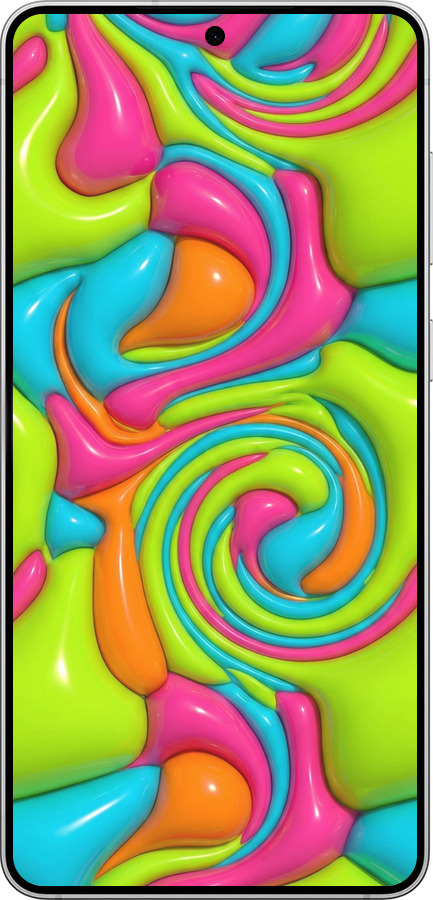 Силіконовий чехол Y2K Jelly Dream для Samsung Galaxy S25 Edge - 6780u-3923 изображение 