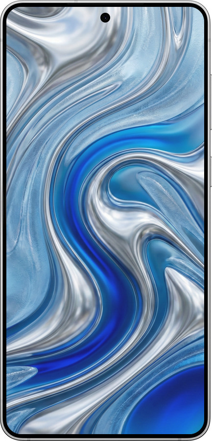 Силиконовый чехол Liquid Chrome для Samsung Galaxy S25 Edge - 6781u-3923 изображение 
