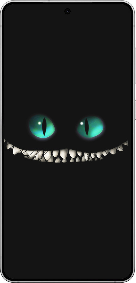 Силиконовый чехол Чеширский кот для Samsung Galaxy S25 Edge - 689u-3923 изображение 