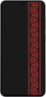 Силиконовый чехол Вышиванка 53 для Samsung Galaxy S25 FE - 2041u-4094 изображение 