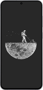 Силиконовый чехол Moon in dark для Samsung Galaxy S25 FE - 4176u-4094 изображение 