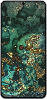 Силиконовый чехол Мрамор золото богатство для Samsung Galaxy S25 FE - 5419u-4094 изображение 