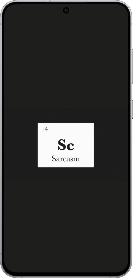 Силіконовий чехол Сарказм для Samsung Galaxy S25 FE - 4501u-4094 изображение 