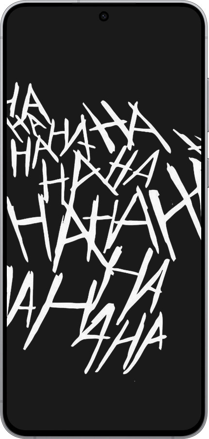 Силиконовый чехол joker hahaha для Samsung Galaxy S25 FE - 4509u-4094 изображение 