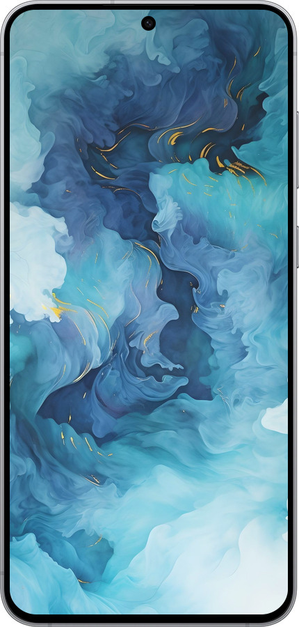 Силиконовый чехол Акварель для Samsung Galaxy S25 FE - 6320u-4094 изображение 