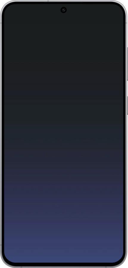 Силиконовый чехол Градиент в тёмно - синем стиле для Samsung Galaxy S25 FE - 6542u-4094 изображение 
