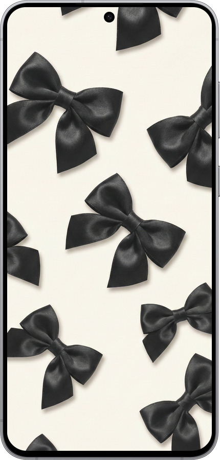 Силиконовый чехол Dark Coquette для Samsung Galaxy S25 FE - 6765u-4094 изображение 