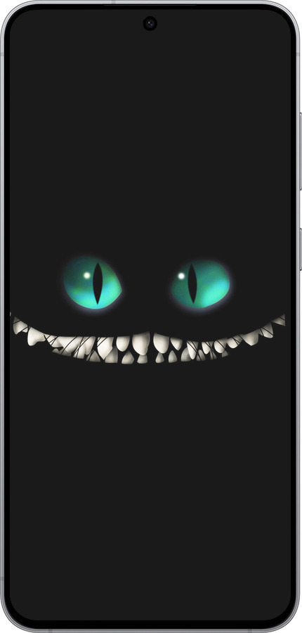 Силиконовый чехол Чеширский кот для Samsung Galaxy S25 FE - 689u-4094 изображение 