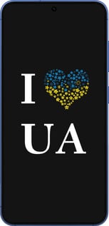 Силіконовий чехол I love UA для Samsung Galaxy S25 Plus - 1112u-3826 изображение 