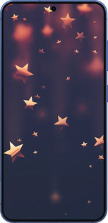 Силіконовий чехол Падаючі зірки для Samsung Galaxy S25 Plus - 3974u-3826 изображение 