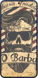 Силиконовый чехол Barber Shop для Samsung Galaxy S25 Plus - 4097u-3826 изображение 