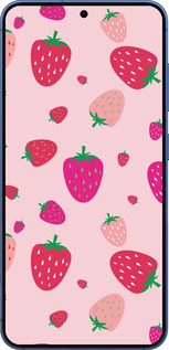 Силиконовый чехол Клубнички для Samsung Galaxy S25 Plus - 4332u-3826 изображение 