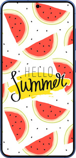 Силиконовый чехол Hello Summer для Samsung Galaxy S25 Plus - 4356u-3826 изображение 