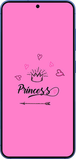 Силиконовый чехол Princess для Samsung Galaxy S25 Plus - 4361u-3826 изображение 