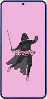 Силиконовый чехол Pink Wader для Samsung Galaxy S25 Plus - 4456u-3826 изображение 