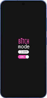 Силиконовый чехол Bitch mode для Samsung Galaxy S25 Plus - 4548u-3826 изображение 