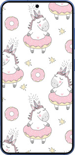 Силиконовый чехол Единорожки для Samsung Galaxy S25 Plus - 4659u-3826 изображение 