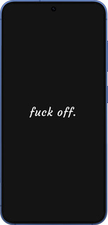 Силиконовый чехол Fuck off для Samsung Galaxy S25 Plus - 4731u-3826 изображение 