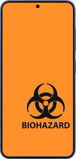 Силиконовый чехол biohazard 33 для Samsung Galaxy S25 Plus - 4851u-3826 изображение 