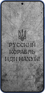 Силиконовый чехол Русский военный корабль иди на v4 для Samsung Galaxy S25 Plus - 5223u-3826 изображение 