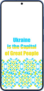 Силиконовый чехол Ukraine для Samsung Galaxy S25 Plus - 5283u-3826 изображение 