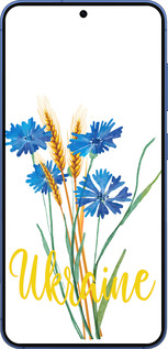 Силіконовий чехол Ukraine v2 для Samsung Galaxy S25 Plus - 5445u-3826 изображение 